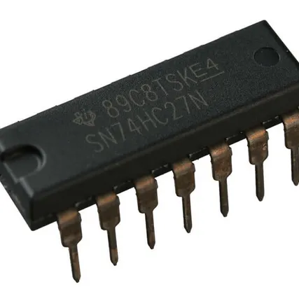 Фото №0 Микросхема логики SN74HC27N / 3×3-NOR