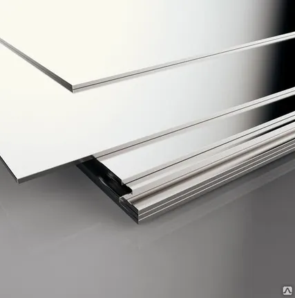 Фото №0 Лист нержавеющий горячекатаный 10Х17Н13М3Т 48 мм ГОСТ 7350-77