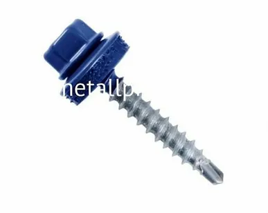 фото Саморез кровельный ультрамарин 4,8х 29 ral 5002 (упаковка) 250 шт