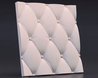 фото 3D панели из гипса