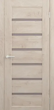 Фото №0 Межкомнатные двери ALBERO "Мальта" Лиственница Мокко / Мателюкс бронза(ДО)