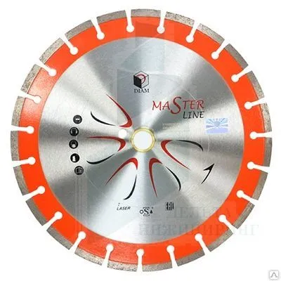 Фото №0 Алмазный сегментный круг DIAM Универсал Master Line 400 мм