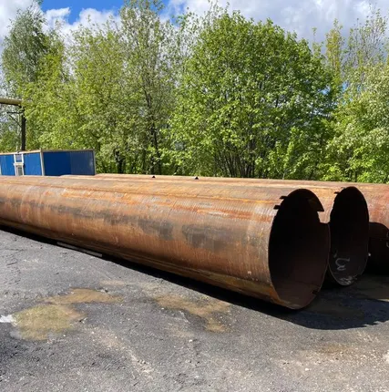 Фото №0 Труба б/у прямошовная.