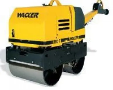 фото Виброкаток ручной двухвальцовый Wacker Neuson RD 7H-ES - дизельный дв. HATZ