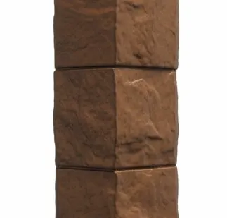 фото Угол фасадный Docke Fels 450 мм ржаной