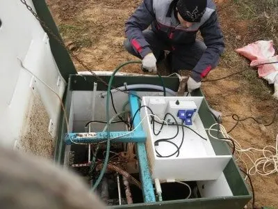 Фото №0 Установка септика Тополь