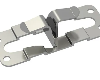 фото Крепежный кляммер промежуточный 70х10, 1.2 мм ККП-70х10 оцинковка