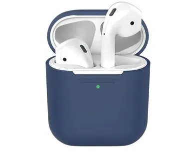 фото Силиконовый чехол Deppa для AirPods 2 (47004) Blue