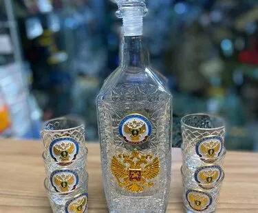 фото Подарочный набор штоф + 6 стопок Прокуратура