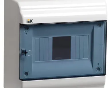 фото Бокс ЩРН-П-6 мод. навесной пластик IP41 PRIME ИЭК MKP82-N-06-41-20