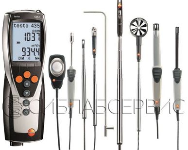 фото Testo 435-3 - Многофункциональный измерительный прибор