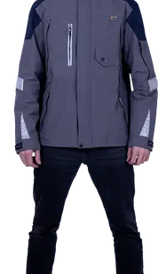 фото Куртка-штормовка РЕСПЕКТ, серый-т/синий