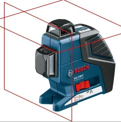Фото №0 Нивелир линейный лазерный Bosch GLL 2-80 P +BS150 (205)