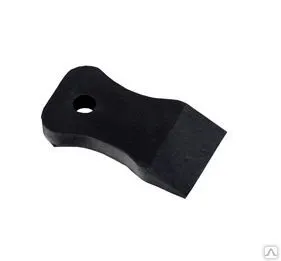 Фото №0 Шпатель резиновый 40мм, черный