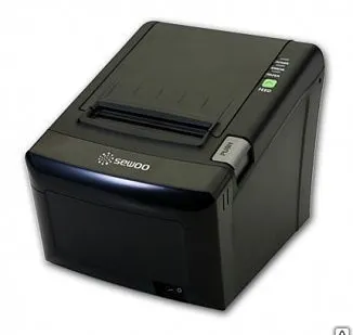 фото Принтер чеков 80 мм, Sewoo LK-TL12 (200 мм/сек, USB + Serial) белый/чёрный