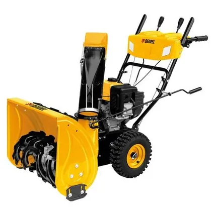 Фото №0 Снегоуборочная машина бензиновая SBM 610S PRO, 212 cc, электростартер, фара, обогрев Denzel