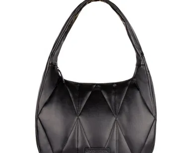 фото Черная сумка-хобо со стежкой TJ COLLECTION YH 5336822 BLI