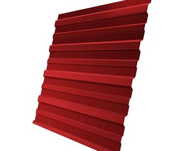 фото Профнастил С-10 0,5 RAL 3003 рубиново-красный 2 м