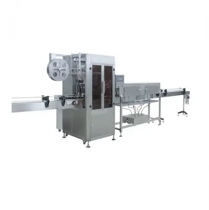 Фото №0 Оборудование для упаковки бутылок в термоусадочную этикетку DX240 в Москве