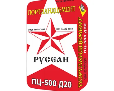 фото Цемент Русеан Цемент М500 Русеан (40кг)