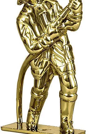 Фото №0 Фигурка - приз - награда  Пожарный с надписью