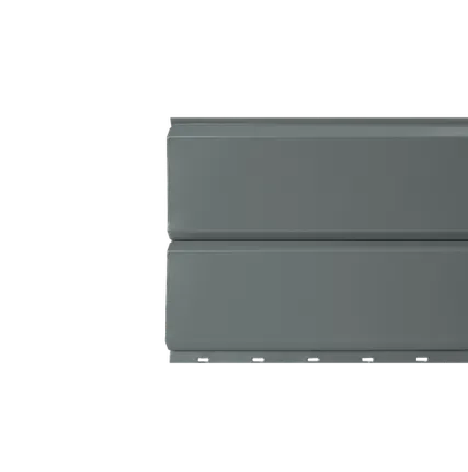 Фото №0 Сайдинг Кровля Сервис Брусnika Серый мышиный 0,45 мм Полиэстер