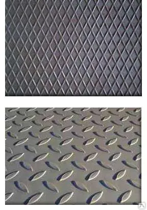 Фото №0 Лист рифленый 4 мм