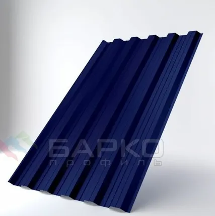 Фото №0 Профлист НС-35 - 1060 мм (1000 мм) 00008692/5 RAL 5002 Полиэстер 0.5