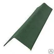 Фото №0 Onduline щипцовый элемент зеленый, 1000*150 мм