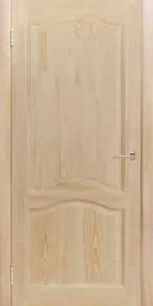 Фото №1 Дверь из массива эконом класса, беленый дуб, модель 13