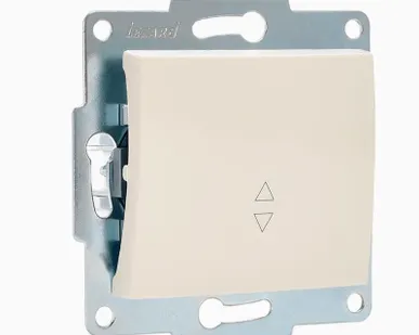 фото Механизм выключателя проходного 1-кл. 1п СП Karina 10А IP20 крем. LEZARD 707-0388-105