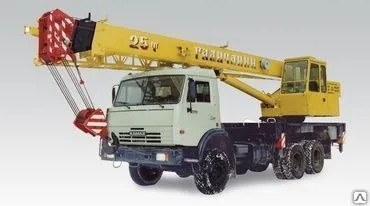 фото Услуги автокрана25 т