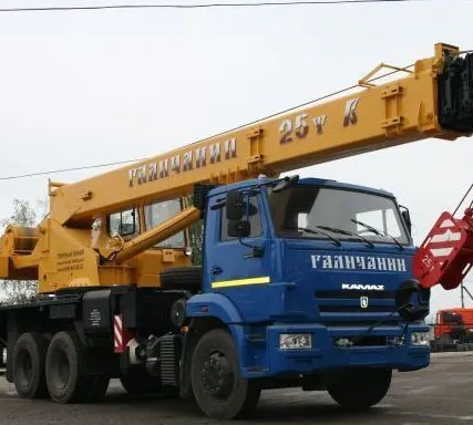 Фото №0 КС 55713-1В автокран 25т. с гуськом (КАМАЗ-65115) ЕВРО-4