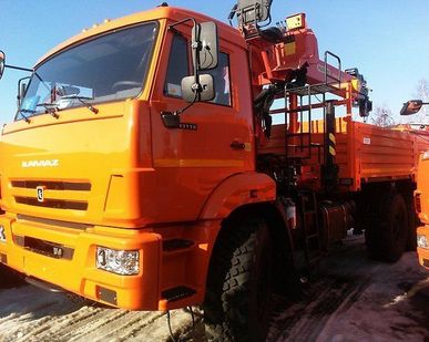 фото Бортовой автомобиль КАМАЗ 43118 с краном  манипулятором Palfinger ИT150