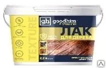 Фото №0 Лак пропитывающий прозрачный полгулянцевый Goodhim Texture 100 0,9 кг