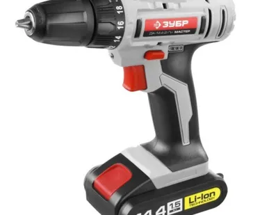 фото Шуруповерт аккумуляторный Зубр ДА-14.4-2-ЛИ КМ1