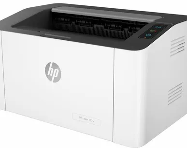 фото Принтер лазерный HP Laser 107w, ч/б, A4, белый
