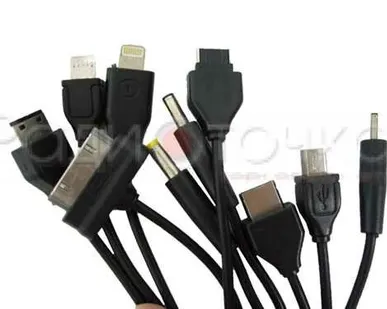 фото Переходники USB для зарядки сот.телефонов UR-108 (10 разъемов)