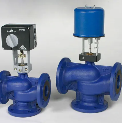 Фото №0 Клапан запорный регулирующий (КЗР) Словакия, Ру-16, Т- (-15...+150) (вд) 25ч945п Ду - 40 kv 16, 40 мм