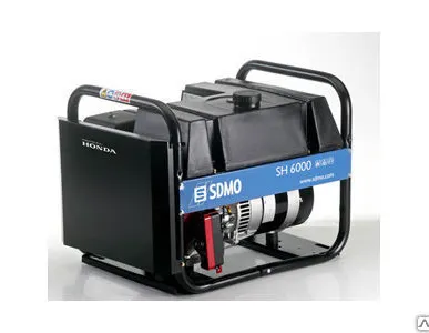 фото Бензогенератор SDMO-SH 6000 E-S.