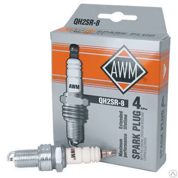 Фото №0 QH3O-8 AWM свечи зажигания (медь, компл. 4 шт.)