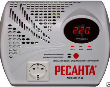 фото Однофазный цифровой настенный стабилизатор ACH-500Н/1-Ц