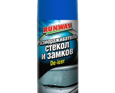 фото Размораживатель стекол и замков Runway (аэрозоль), 400 мл
