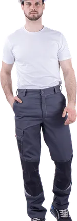 Фото №0 Брюки ТУРБО SAFETY летние, серый-т.серый