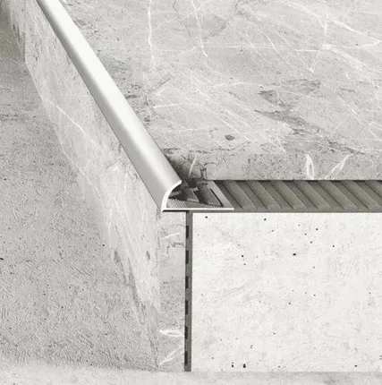 Фото №0 Профиль Effector угол внешний - Инокс - 10 мм - 3 м