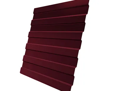фото Профнастил С-8 0,5 Zinkel RAL 3005 красное вино
