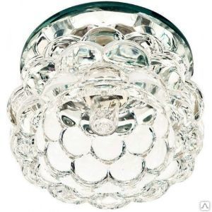 фото Светильник FERON JD95 35W G9, хром прозрачный