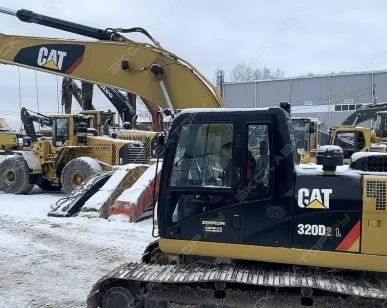 фото Аренда гусеничного экскаватора Caterpillar 320, Москва