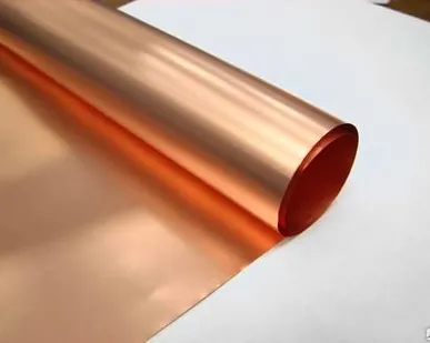 фото Фольга медная электролитическая 0,018 мм