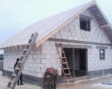 фото Строительство гаражей
